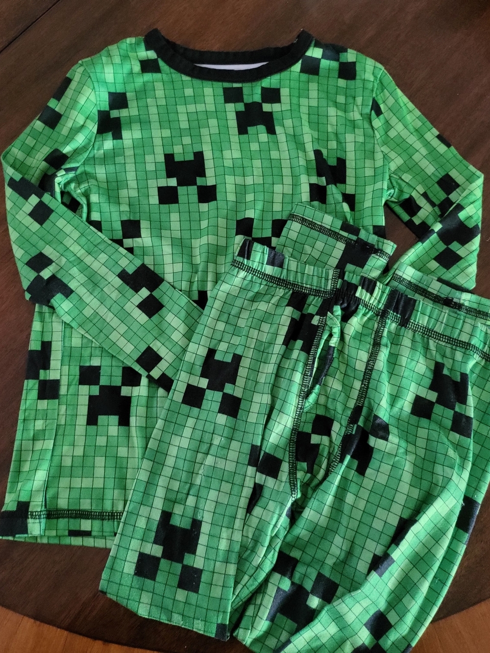 Minecraft Creeper - Thermal Set - With Thumb Holes
